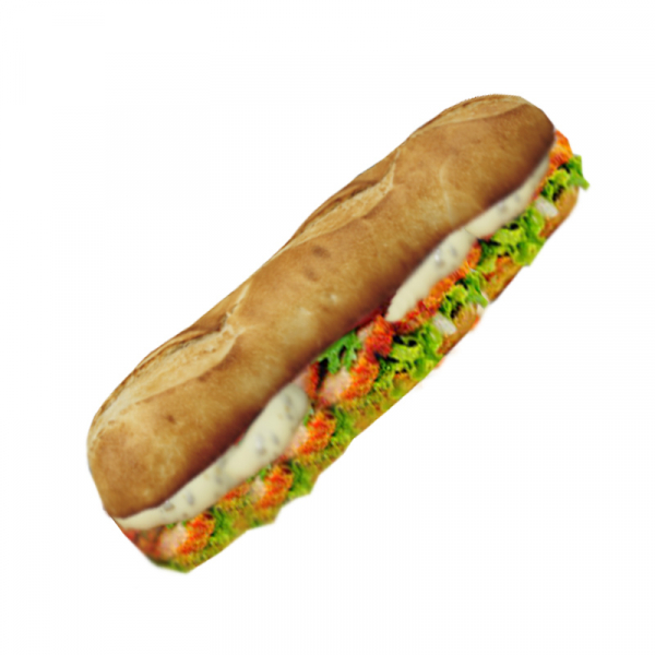 Bella Mama Grillhaus Landesberg - Baguette, Hähnchenbrust &amp;quot;mit&amp;quot; Salat ...