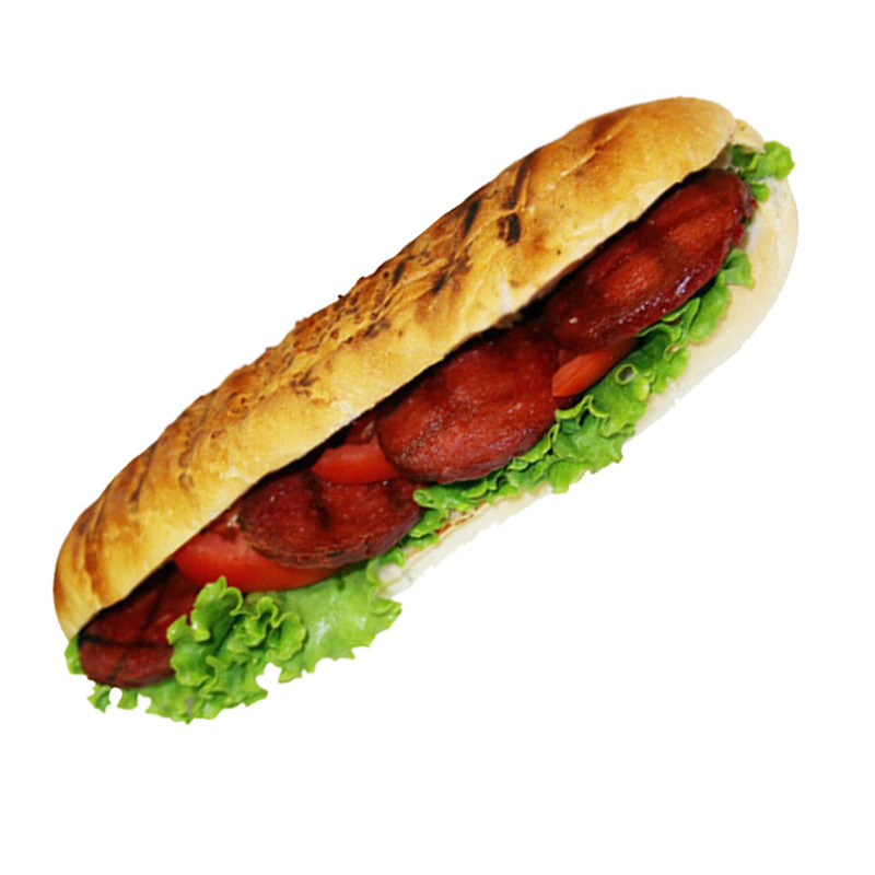 Bella Mama Grillhaus Landesberg - Baguette, Sucuk