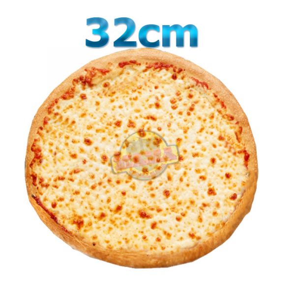200 Margherita  würzige Tomatensauce und geriebener Pizzakäse.