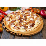 229. Pizza Athen Gyrosfleisch, rote Zwiebeln, Fetakäse, Zaziki