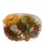 40. Dönerteller mit Pommes & Salat