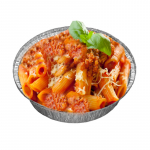 99. Rigatoni oder Penne Bolognese mit Hackfleischsauce